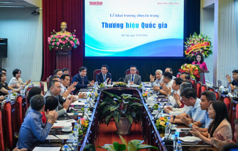 Khai trương chuyên trang Thương hiệu quốc gia trên Báo Nhân Dân