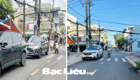 Đậu xe ô tô án ngữ trên vạch đường dành cho người đi bộ