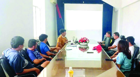 Tập huấn trọng tài điều hành giải