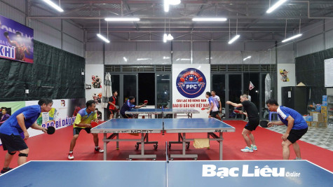 Giải Bóng bàn các CLB tỉnh Bạc Liêu mở rộng năm 2024 tranh Cúp Báo Bạc Liêu: Hứa hẹn kịch tính, hấp dẫn
