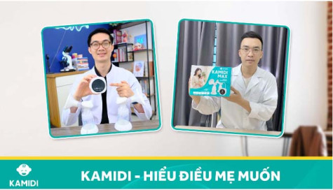 Máy hút sữa quốc dân Silicone Kamidi Max - Máy hút sữa được bác sĩ khuyên dùng