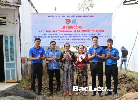 Đoàn Thanh niên chung tay xóa nhà tạm, nhà dột nát
