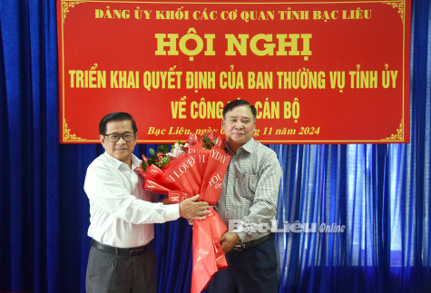 Hội nghị Ban Chấp hành Đảng bộ Khối thực hiện quy trình công tác cán bộ