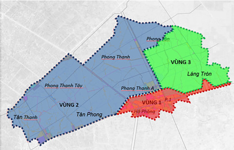 Quy hoạch chung thị xã Giá Rai đến năm 2045