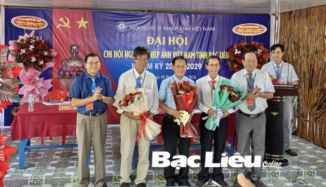 Đại hội Chi hội Nghệ sĩ nhiếp ảnh tỉnh Bạc Liêu nhiệm kỳ 2025 - 2029 thành công tốt đẹp