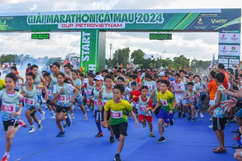 Khai mạc Giải Marathon - Cà Mau 2024 Cúp PetroVietNam