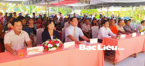 Huyện Phước Long: Tổ chức Ngày hội Đại đoàn kết toàn dân tộc khu dân cư ấp Vĩnh Lộc