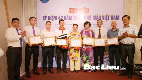 Họp mặt thầy cô giáo quê Minh Hải (cũ) tại TP. Hồ Chí Minh