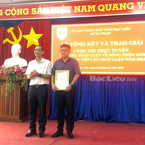 Thành công từ Cuộc thi “Tìm hiểu pháp luật về nông thôn mới và chuẩn tiếp cận pháp luật”