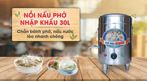 Địa chỉ bán nồi nấu phở 30 lít độ bền cao