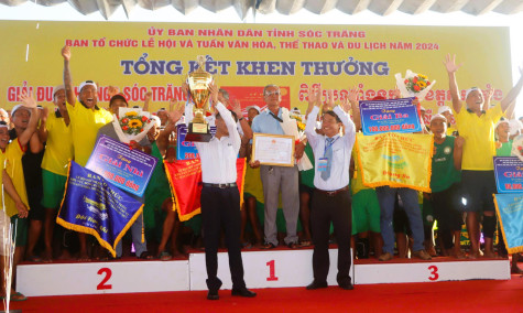 Bạc Liêu đoạt 2 giải cao tại Giải đua ghe Ngo tỉnh Sóc Trăng