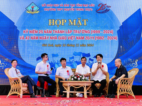 Trường THPT Nguyễn Trung Trực (TX. Giá Rai): Kỷ niệm 25 năm thành lập
