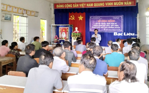 Huyện Đông Hải: Đẩy mạnh công tác đào tạo nghề cho lao động nông thôn