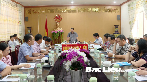 TP. Bạc Liêu: Bàn giải pháp ứng phó với sạt lở tuyến đê biển Đông