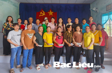 Hội LHPN huyện Hòa Bình: Đồng hành cùng phụ nữ vượt qua khó khăn