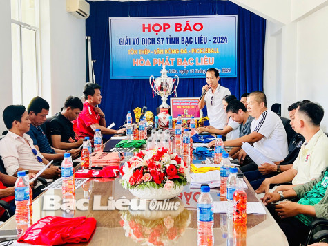 Giải bóng đá các CLB tỉnh Bạc Liêu tranh Cúp Tôn Thép Hòa Phát năm 2024: Tạo sân chơi lành mạnh cho các cầu thủ không chuyên