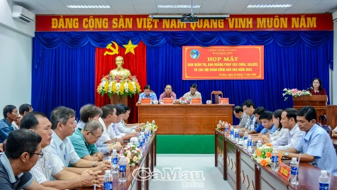 Nắm bắt tâm tư, nguyện vọng của các Ban, Hội Đoàn đồng bào Hoa