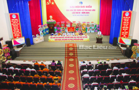 Đại hội đại biểu các dân tộc thiểu số tỉnh Bạc Liêu lần thứ IV - năm 2024: ​“Lan tỏa tinh thần đại đoàn kết các dân tộc lên tầm cao mới”