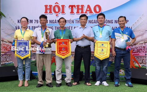 Hội thao kỷ niệm 79 năm Ngày truyền thống ngành Nông nghiệp Việt Nam