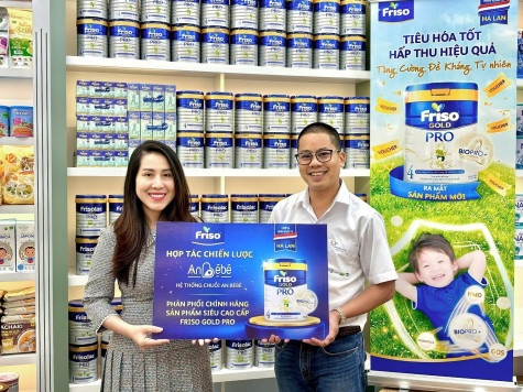 Ra mắt FRISO GOLD PRO 100% nhập khẩu từ Hà Lan tại các chuỗi mẹ và bé uy tín khu vực Tây Nam Bộ