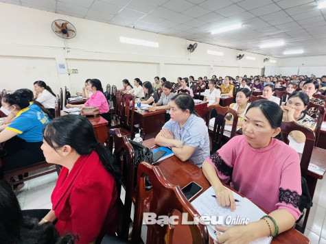 Hơn 200 cán bộ, giáo viên mầm non được bồi dưỡng năng lực giáo dục quyền con người