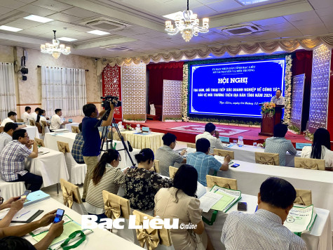 Sở Tài nguyên - Môi trường: Tiếp xúc, tọa đàm, đối thoại với hơn 100 doanh nghiệp