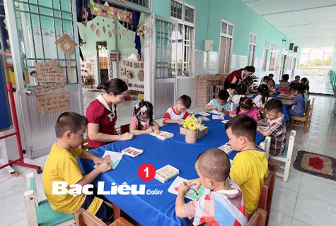 Trường mầm non Hoa Xuân (huyện Hồng Dân): Tăng cường hoạt động trải nghiệm giúp trẻ phát triển toàn diện