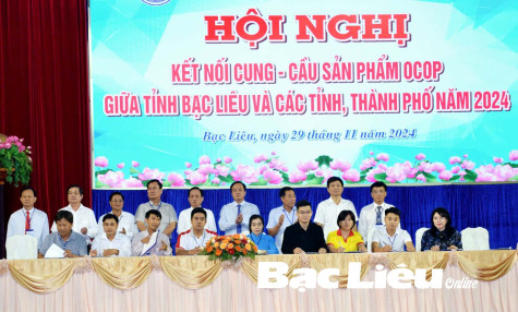Kết nối cung cầu, nâng tầm sản phẩm OCOP Bạc Liêu