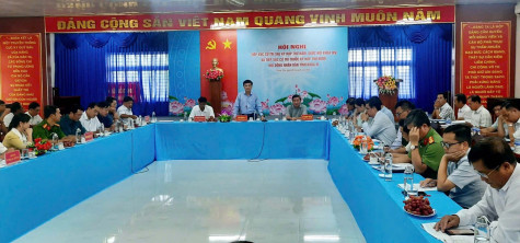 Kiểm tra, thẩm định các tiêu chí xây dựng NTM nâng cao tại xã Phong Tân