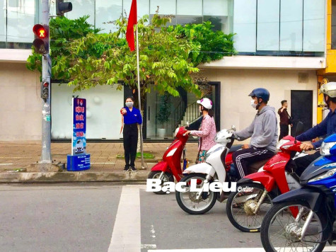 Câu lạc bộ Thanh niên tình nguyện giữ gìn trật tự, an toàn giao thông TP. Bạc Liêu: Góp sức làm giảm thiểu tai nạn, ùn tắc giao thông