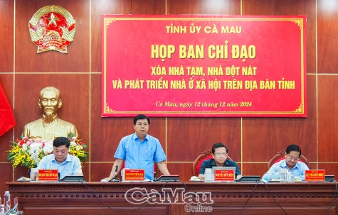 Đến tháng 8/2025, Cà Mau sẽ hoàn thành chương trình xóa nhà tạm, nhà dột nát