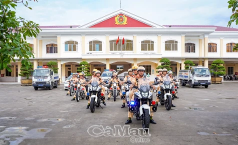 Ra quân cao điểm bảo đảm trật tự, giao thông dịp Tết