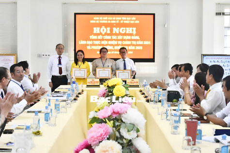 Trường cao đẳng Kinh tế - Kỹ thuật Bạc Liêu: Tổng kết công tác năm 2024 và triển khai phương hướng, nhiệm vụ năm 2025