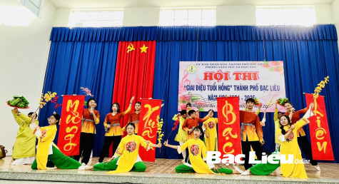 TP. Bạc Liêu: Trên 260 học sinh tham gia Hội thi “Giai điệu tuổi hồng” năm 2024