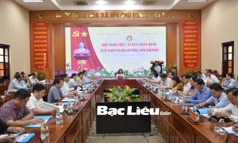 Hội nghị trực tuyến toàn quốc sơ kết 5 năm thực hiện Luật Phòng, chống tham nhũng