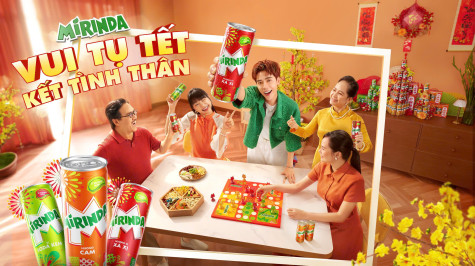 Rộn Ràng Xuân Mới, Hân Hoan Đón Tết cùng Mirinda tại Hội Chợ “Chợ Quê Hương Vị Ngày Tết Việt Nam”