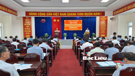Huyện Hòa Bình: Tổng kết Nghị quyết 18 của Ban Chấp hành Trung ương Đảng khóa XII