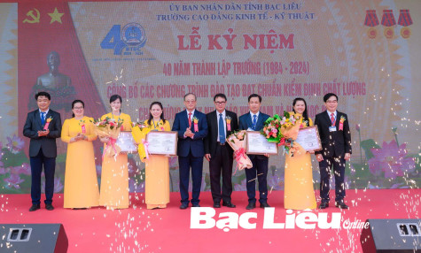 Trường cao đẳng Kinh tế - Kỹ thuật Bạc Liêu: Tập trung đổi mới và nâng cao chất lượng giáo dục nghề nghiệp