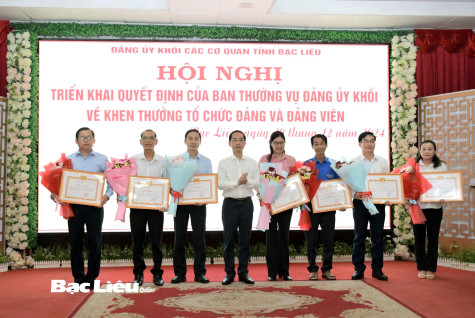 Đảng ủy Khối các cơ quan tỉnh: Tổng kết công tác xây dựng Đảng năm 2024 và triển khai nhiệm vụ trọng tâm 2025