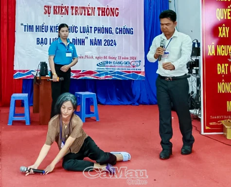 Ðưa Luật Phòng, chống bạo lực gia đình đi vào đời sống