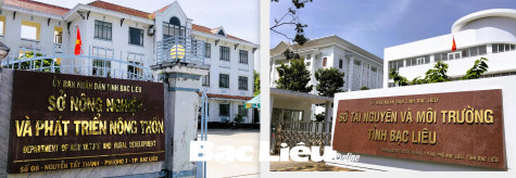Sau sắp xếp, UBND tỉnh Bạc Liêu giảm 5 cơ quan chuyên môn và 18 đầu mối bên trong