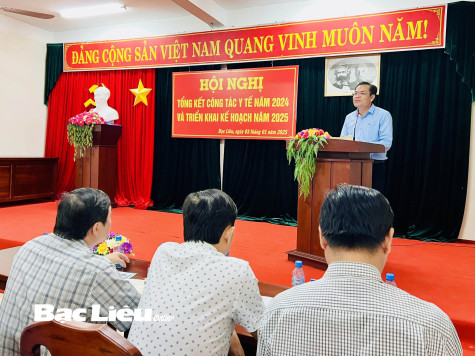 Phó Chủ tịch UBND tỉnh - Ngô Vũ Thăng: Ngành Y tế cần chú trọng công tác đào tạo đội ngũ thầy thuốc có tay nghề cao, y đức tốt