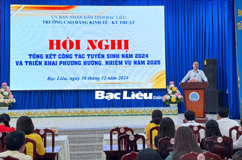 Trường cao đẳng Kinh tế - Kỹ thuật Bạc Liêu: Những đột phá chiến lược trong công tác đào tạo nguồn nhân lực