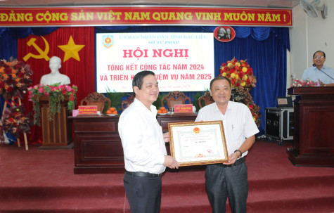Sở Tư pháp Bạc Liêu: Rút ngắn thời gian thẩm định từ 15 ngày xuống còn 2 - 5 ngày