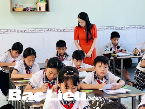 Trường tiểu học Nguyễn Khuyến: Hoàn thành các tiêu chí trường đạt chuẩn quốc gia mức độ 2