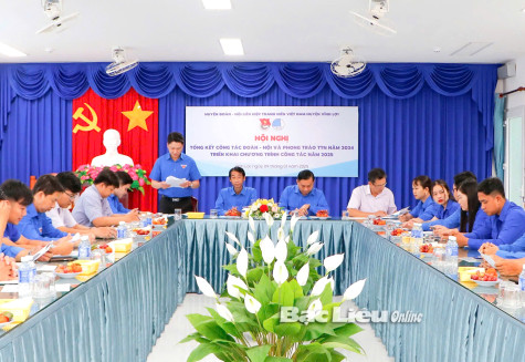 Huyện đoàn - Ủy ban Hội LHTN huyện Vĩnh Lợi: Triển khai chương trình công tác năm 2025