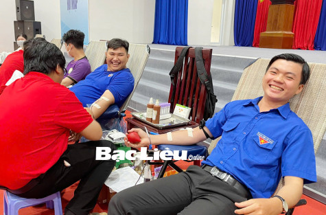 Đoàn trường đại học Bạc Liêu: Tình nguyện hiến hơn 100 đơn vị máu đợt 1/2025