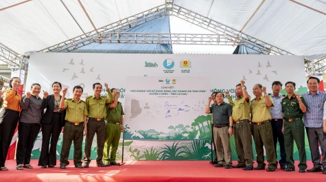 Huyện U Minh phát động Chiến dịch “Nói không với động vật hoang dã”