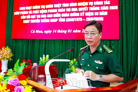 Quán triệt nhiệm vụ công tác biên phòng năm 2025