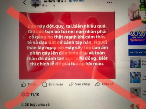 Tránh “tiền mất, tật mang” khi làm theo các hướng dẫn trên mạng xã hội